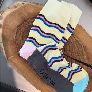 Grateful Socks Pastel Wave Casual Sock